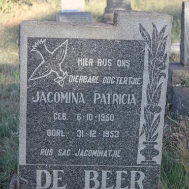 BEER Jacomina Patricia, de 1950-1953