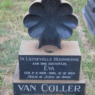 COLLER Eva, van 1958-1959
