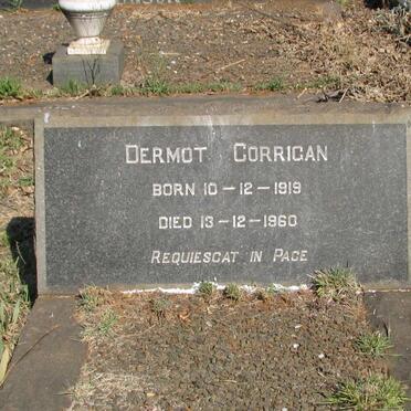 CORRIGAN Dermot 1919-1960