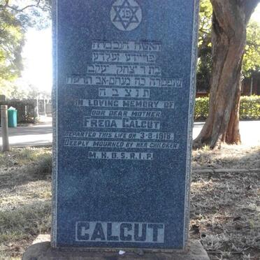 CALCUT Freda -1918