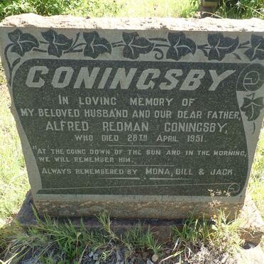 CONINGSBY Alfred Redman -1951