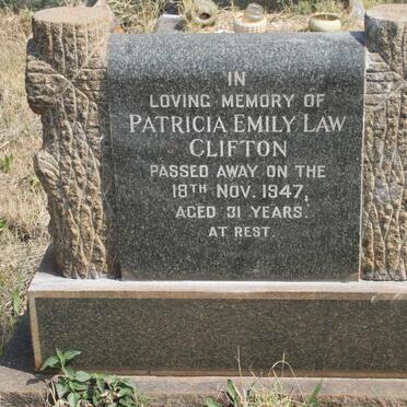 CLIFTON Patricia Emily Law -1947