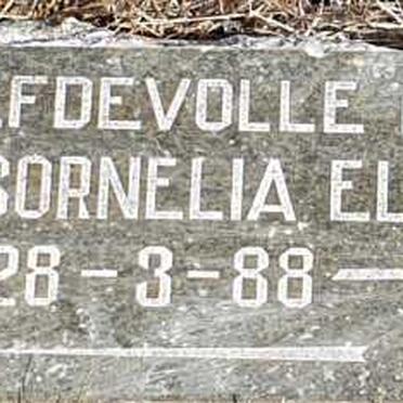 DELPORT Rahila Cornelia Elizabeth 1888-1954