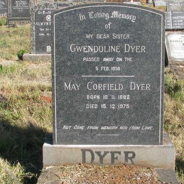 DYER Gwendoline -1958 :: DYER May Corfield 1882-1975