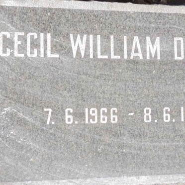 DAVIES Cecil William 1966-1966
