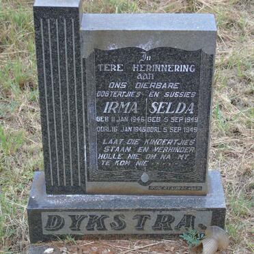 DYKSTRA Irma 1946-1946 :: DYKSTRA Selda 1949-1949