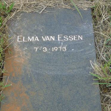 ESSEN Elma, van -1973