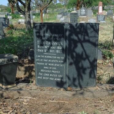 ERASMUS Theo 1931-1950