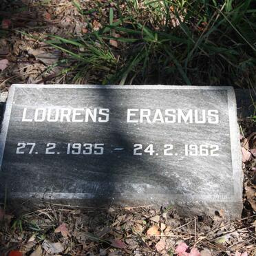 ERASMUS Lourens 1935-1962