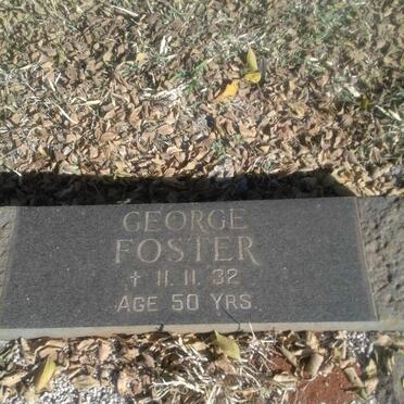 FOSTER George -1932