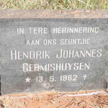 GERMISHUYSEN Hendrik Johannes 1962-1962