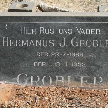 GROBLER Hermanus J. 1888-1952