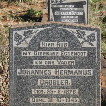 GROBLER Johannes Hermanus 1876-1945
