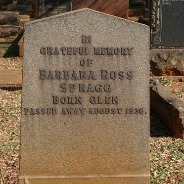 GLEN :: SPRAGG :: THOMAS