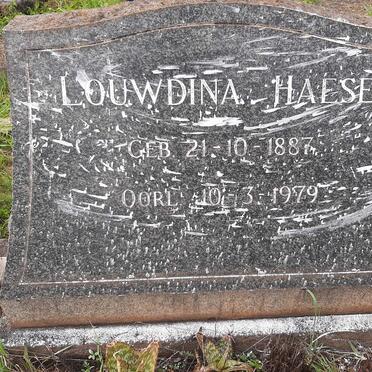 HAESE Gustav 1880-1958 &amp; Louwdina 1887-1978