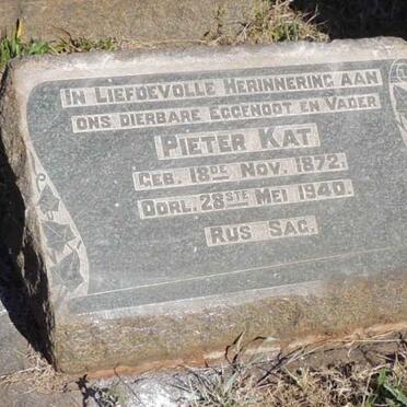 KAT Pieter 1872-1940