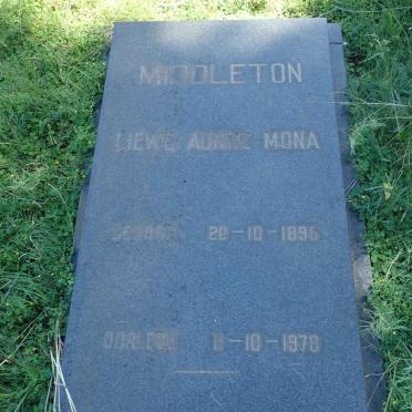 MIDDLETON Mona 1896-1978