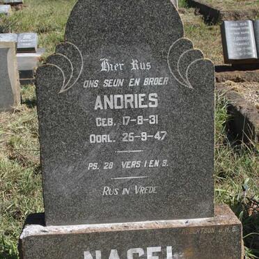 NAGEL Andries 1931-1947