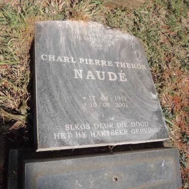 NAUDE Charl Pierre Theron 1912-2001