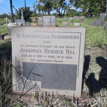 NEL Johannes Hendrik 1901-1945