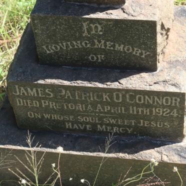 O'CONNOR James Patrick -1924
