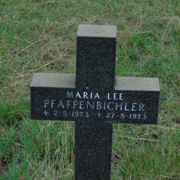PFAFFENBICHLER Maria Lee 1973-1973