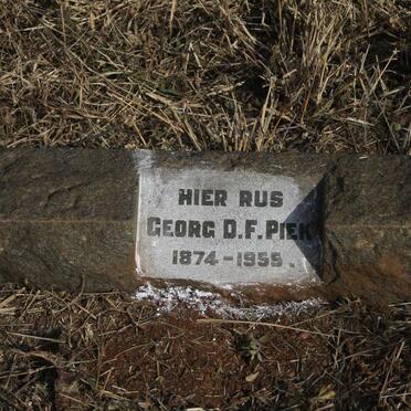 PIEK Georg D.F. 1874-1955