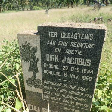 PLESSIS Dirk Jacobus, du 1944-1950