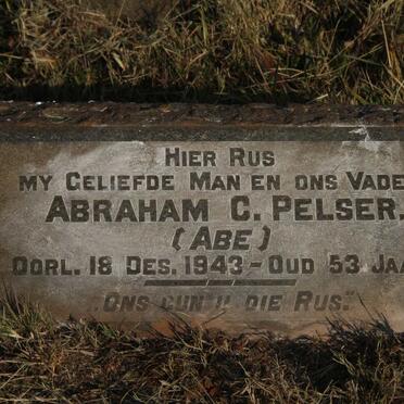PELSER Abraham C. -1943