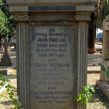 SINCLAIR Alexander -1941 &amp; Helen -1934 :: PRELLER Jean nee SINCLAIR -1929