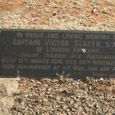 SLATER Victor 1876-1947