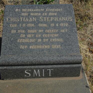 SMIT Cristiaan Stephanus 1914-1972