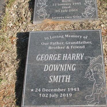SMITH George Harry Downing 1943-2019