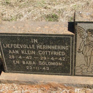 SOLOMON Gottfried 1942-1942 :: SOLOMON Baba -1943