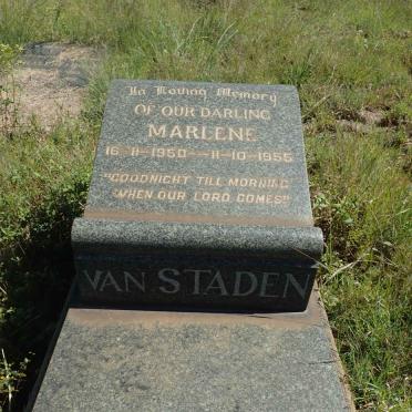 STADEN Marlene, van 1950-1955