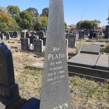 STEYN Plato 1926-1962 :: STEYN Felix 1920-1969
