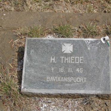 THIEDE H. -1946