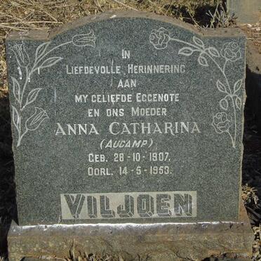 VILJOEN Anna Catharina nee AUCAMP 1907-1953