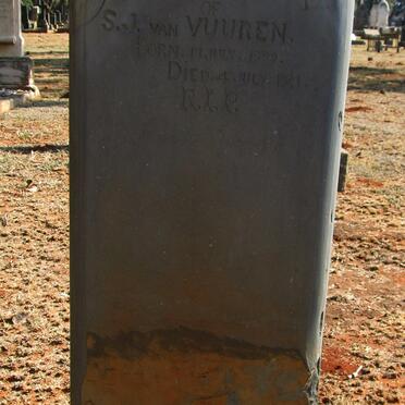 VUUREN S.J., van 1889-1921