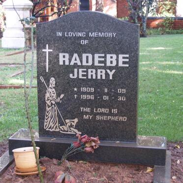 RADEBE Jerry 1909-1996