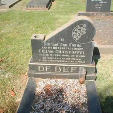 BEER Giliam Christoffel, de 1938-1961
