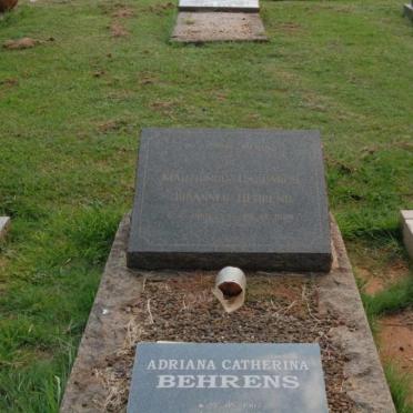 BEHRENS Marthinus Casparus Johannes 1900-1969 &amp; Adriana Catherina 1907-2005