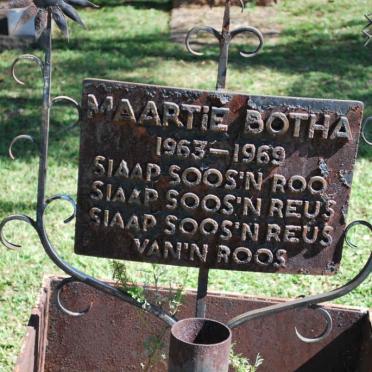 BOTHA Maartie 1963-1969