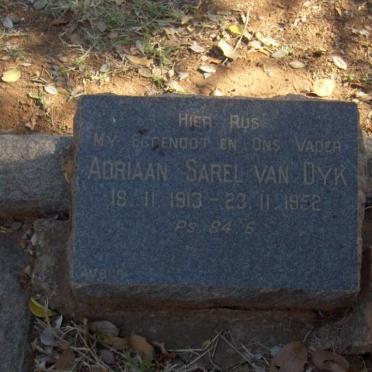 DYK Adriaan Sarel, van 1913-1952