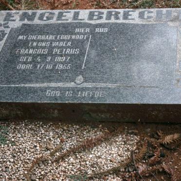 ENGELBRECHT Francois Petrus 1897-1955