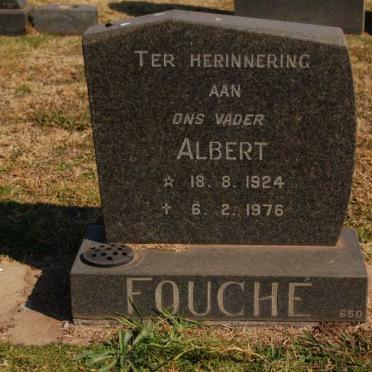 FOUCHE Albert 1924-1976