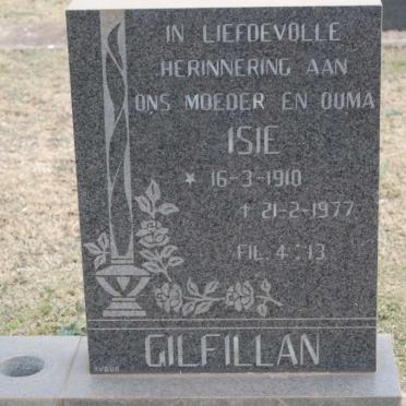 GILFILLAN Isie 1910-1977