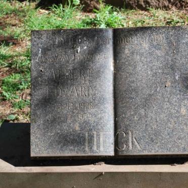 HECK Albert Edward 1928-1974