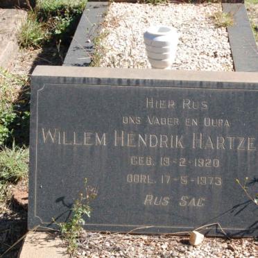 HARTZENBERG Willem Hendrik 1920-1973