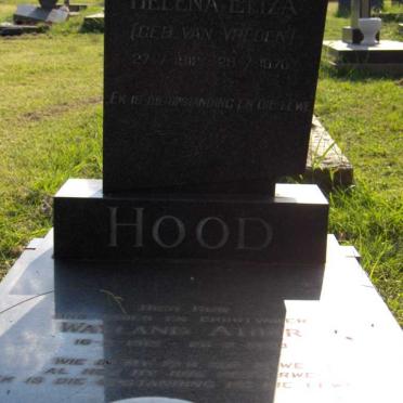 HOOD Wayland Athur 1915-1986 &amp; Helena Eliza VAN VREDEN 1912-1970
